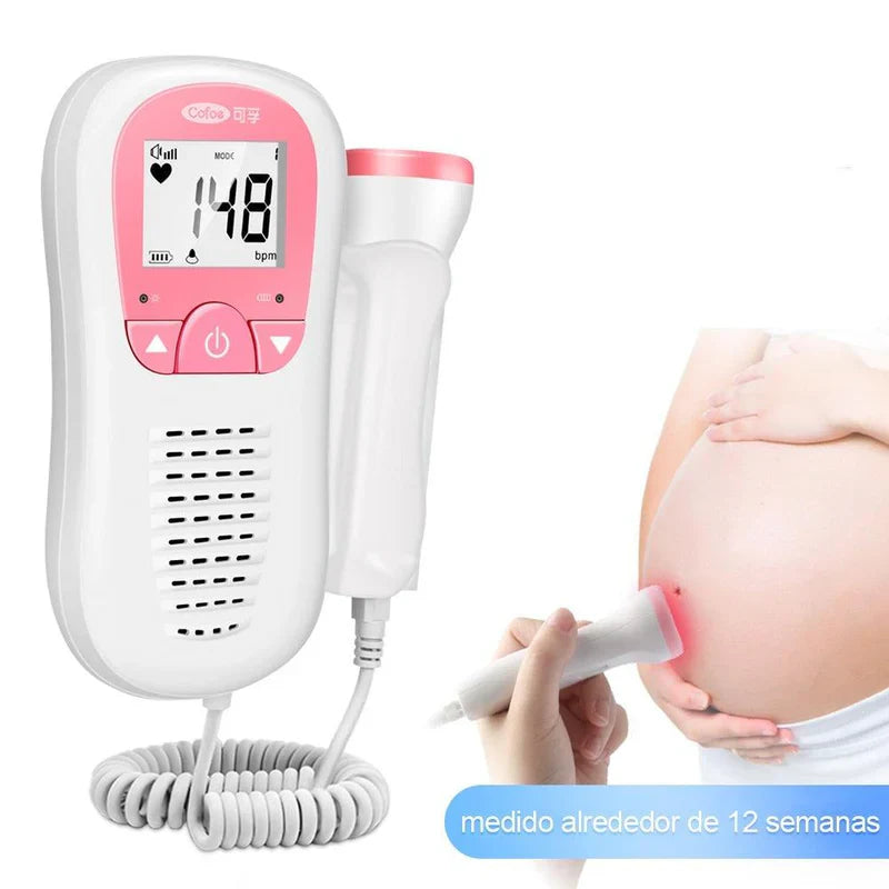 Doppler Detector de Batimento Cardíaco do Bebê - BabySound