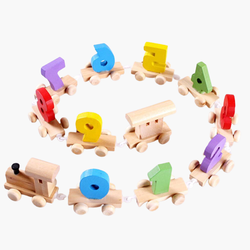 Trenzinho Numerais Montessoriano +2anos