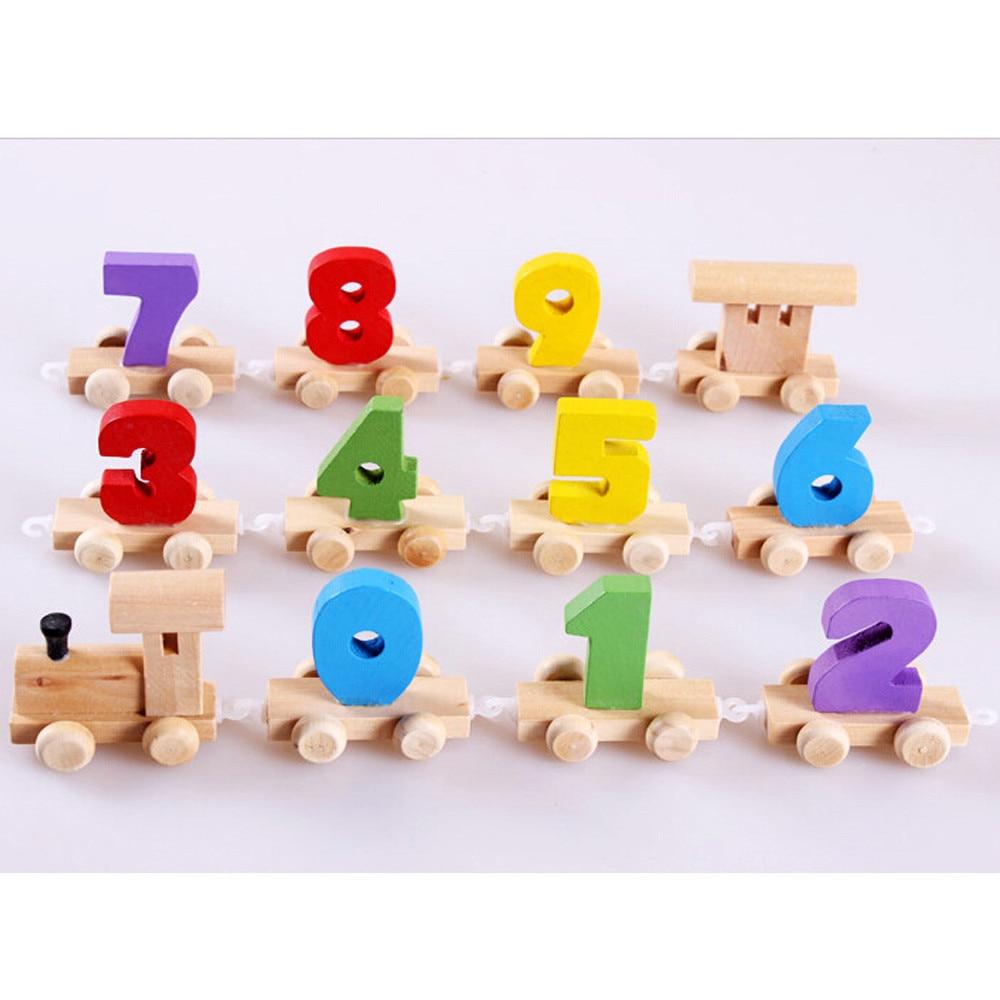 Trenzinho Numerais Montessoriano +2anos