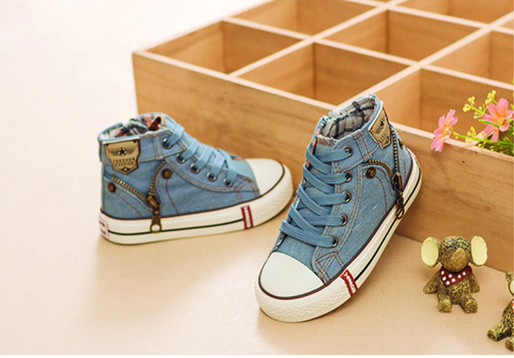 Tênis Jeans - Azul Claro