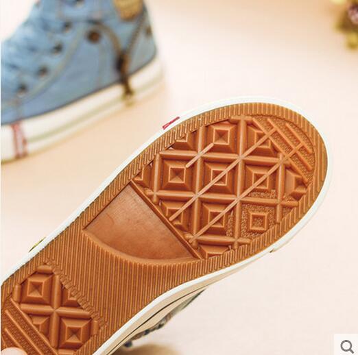 Tênis Jeans - Azul Claro